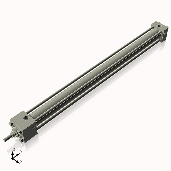 Isometric View of 1.125ASF17NC