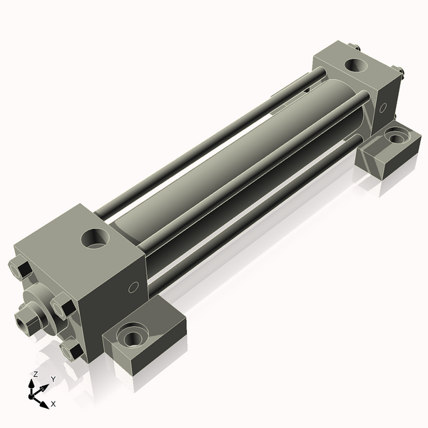 Isometric View of 1.125ASL5NCKS4