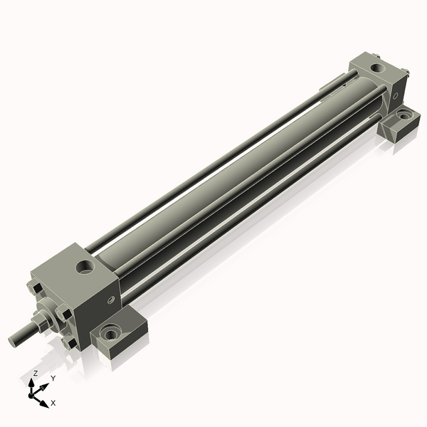 Isometric View of 1.125ASL10CC