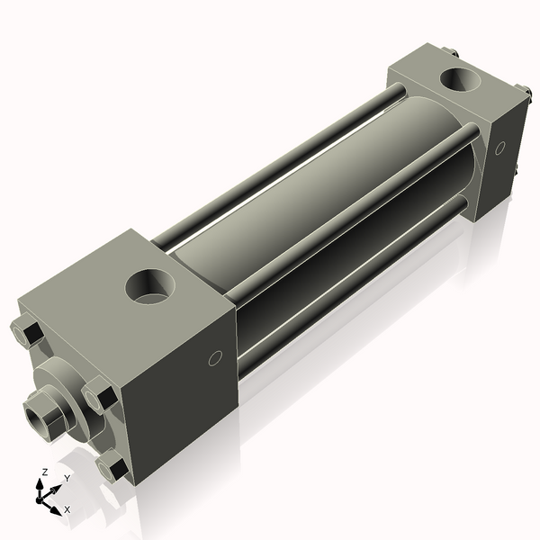 Isometric View of 1.5ASF4NCKS4