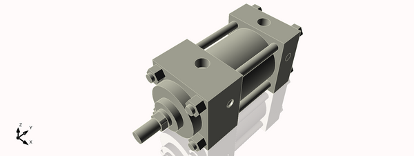 Isometric View of 2MASF1CC