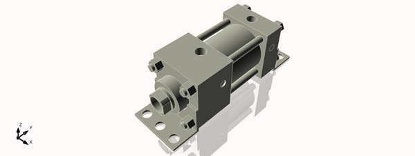 Isometric View of 2MAFB1CCK1S4