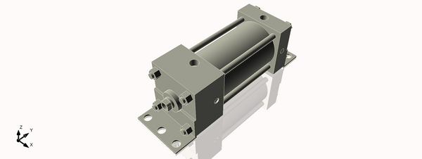 Isometric View of 2.5MAFB3CCKS4