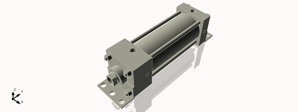 Isometric View of 2.5MAFB5NCK1S4