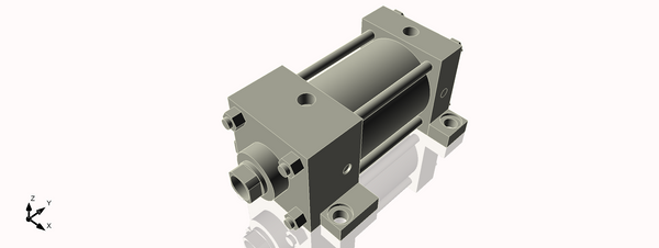 Isometric View of 2.5MASL2CCK1S4