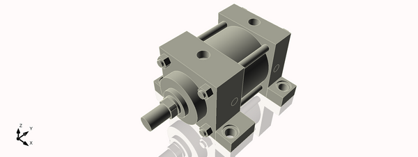 Isometric View of 3.25MASL1NC