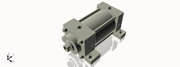 Isometric View of 3.25MASL3NCKS4