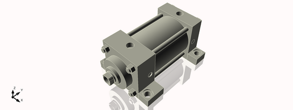 Isometric View of 3.25MASL3CCKS4