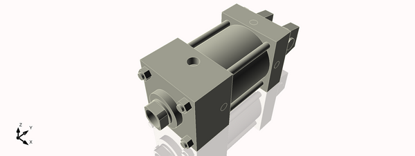 Isometric View of 3.25MAC2NCK1.375S4