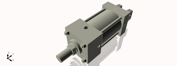 Isometric View of 3.25MAC3CCK1.375