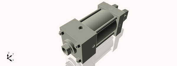 Isometric View of 3.25MAC3CCK1.375S4