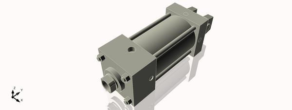 Isometric View of 3.25MAC4CCK1.375S4