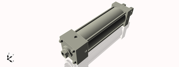 Isometric View of 3.25MAC9CCK1.375S4