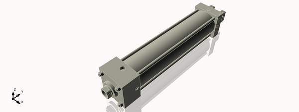 Isometric View of 3.25MAC13CCK1.375S4