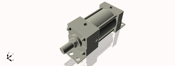 Isometric View of 3.25MAFB3CCK1.375