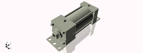 Isometric View of 3.25MAFB4NCK1.375S4