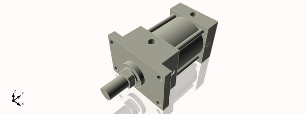 Isometric View of 3.25MAFF2CCK1.375