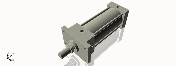 Isometric View of 3.25MAFF6CCK1.375