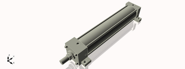 Isometric View of 3.25MASL16NCK1.375