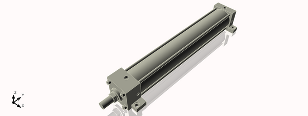 Isometric View of 3.25MASL20CCK1.375