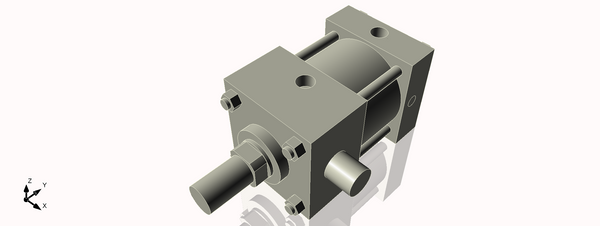 Isometric View of 3.25MATF1CCK1.375