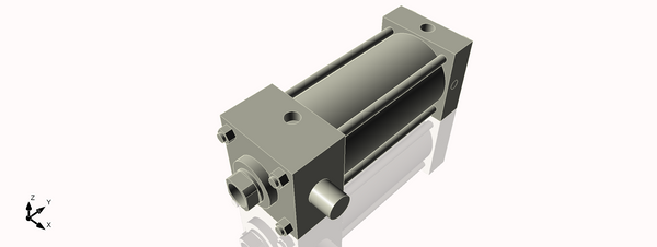 Isometric View of 3.25MATF5NCK1.375S4