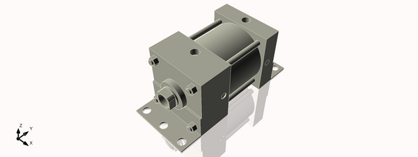 Isometric View of 4MAFB2CCK1.375S4