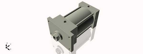 Isometric View of 4MAFF4NCK1.375S4