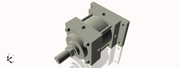 Isometric View of 4MARF1CCK1.375