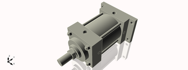 Isometric View of 4MARF3NCK1.375