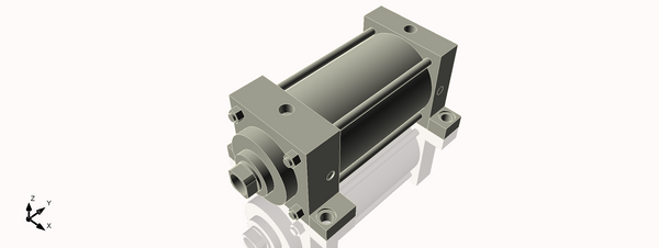 Isometric View of 4MASL5CCK1.375S4