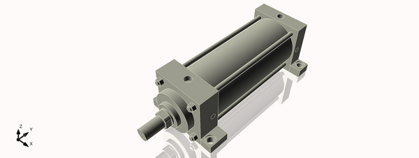 Isometric View of 4MASL8NCK1.375