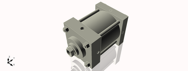 Isometric View of 5MAC3CCK1.375S4
