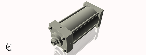 Isometric View of 5MAC8NCK1.375S4