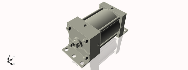 Isometric View of 5MAFB4NCK1.375S4