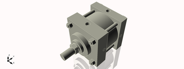 Isometric View of 5MASF1NCK1.375