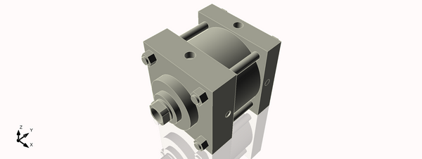 Isometric View of 5MASF1CCK1.375S4