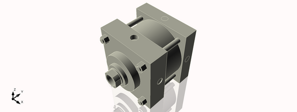 Isometric View of 6MAC1CCK1.75S4