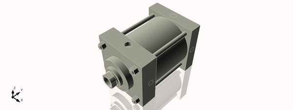 Isometric View of 6MAC4NCK1.75S4