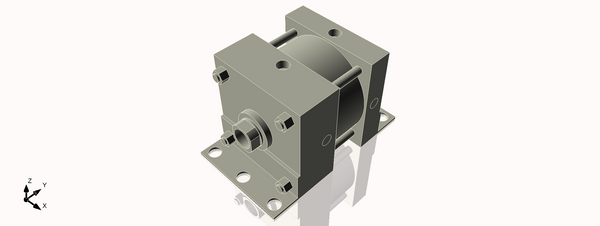 Isometric View of 6MAFB1NCK1.75S4