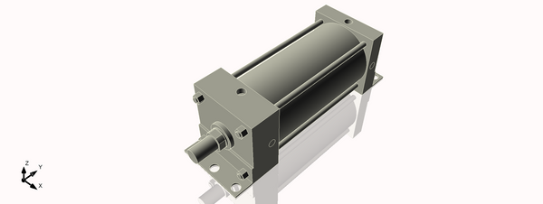 Isometric View of 6MAFB10NCK1.75