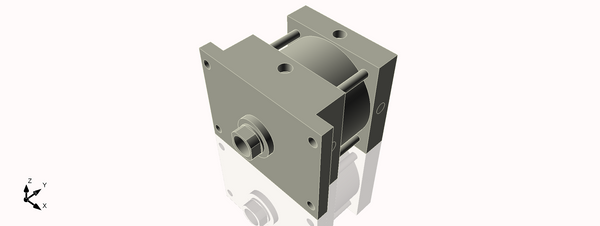 Isometric View of 6MAFF1NCK1.75S4