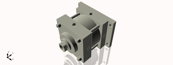 Isometric View of 6MARF1NCK1.75S4