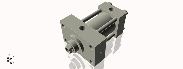 Isometric View of 2.5HHFHF2NCKS4