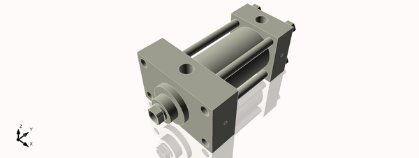 Isometric View of 2.5HHFHF3CCKS4