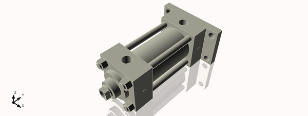 Isometric View of 2.5HHRF3NCKS4