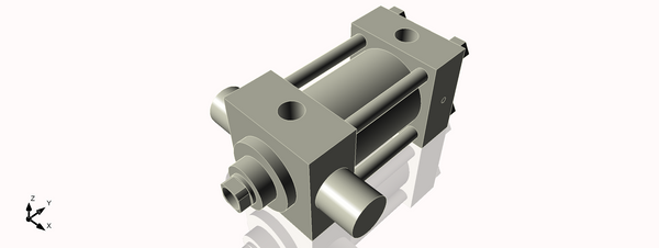 Isometric View of 2.5HHTF2NCKS4