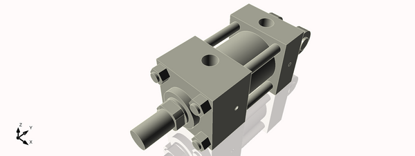 Isometric View of 2.5HHC1CCK1.375