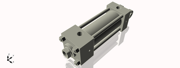 Isometric View of 2.5HHC5CCK1.375S4