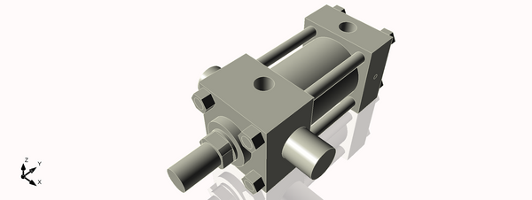 Isometric View of 2.5HHTF2CCK1.375